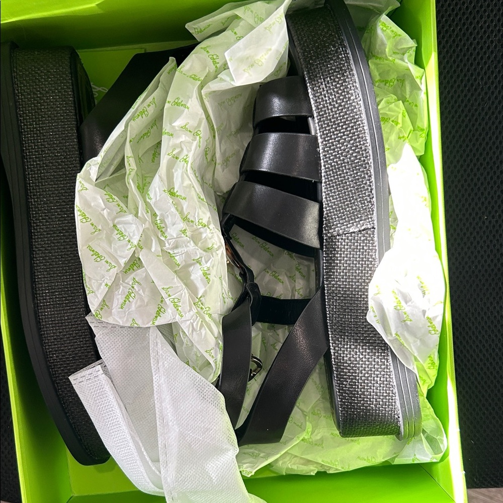 Sam Edelman Naima Leather Sandals - Picture 3 of 5